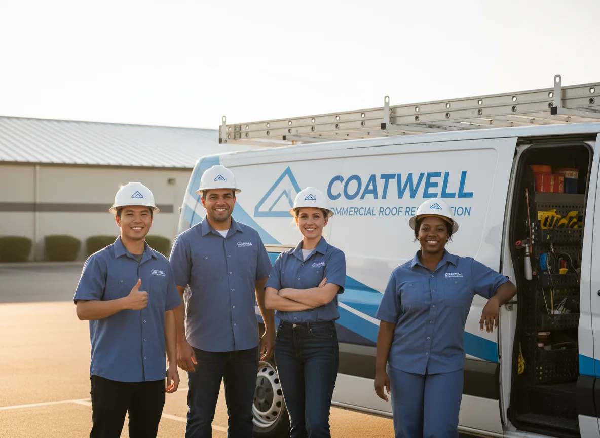 Commercial roof coating company in Brillion, WI